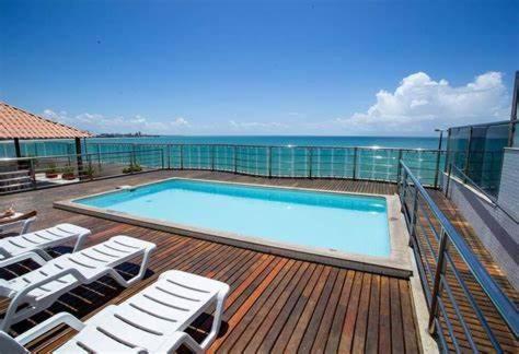 Flat Beira Mar Com Localizacao Privilegiada Perto De Tudo! Joao Pessoa Bagian luar foto